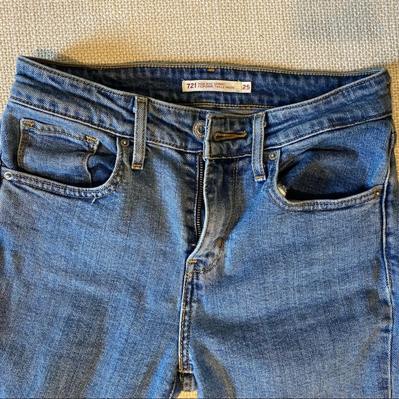 LEVIS 721 HIGH RISE - Picture 3 of 4